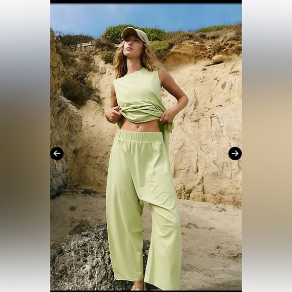 FP Movement by Free People Light Green Pants & Jumpsuit - Picture 2 of 14